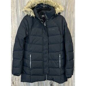 MOUNTAIN WAREHOUSE EXTREME Jacket Womens Size 10 Black Isla II Down‎ Fill 600